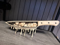 Michael Meyers Messer Schild aus Holz