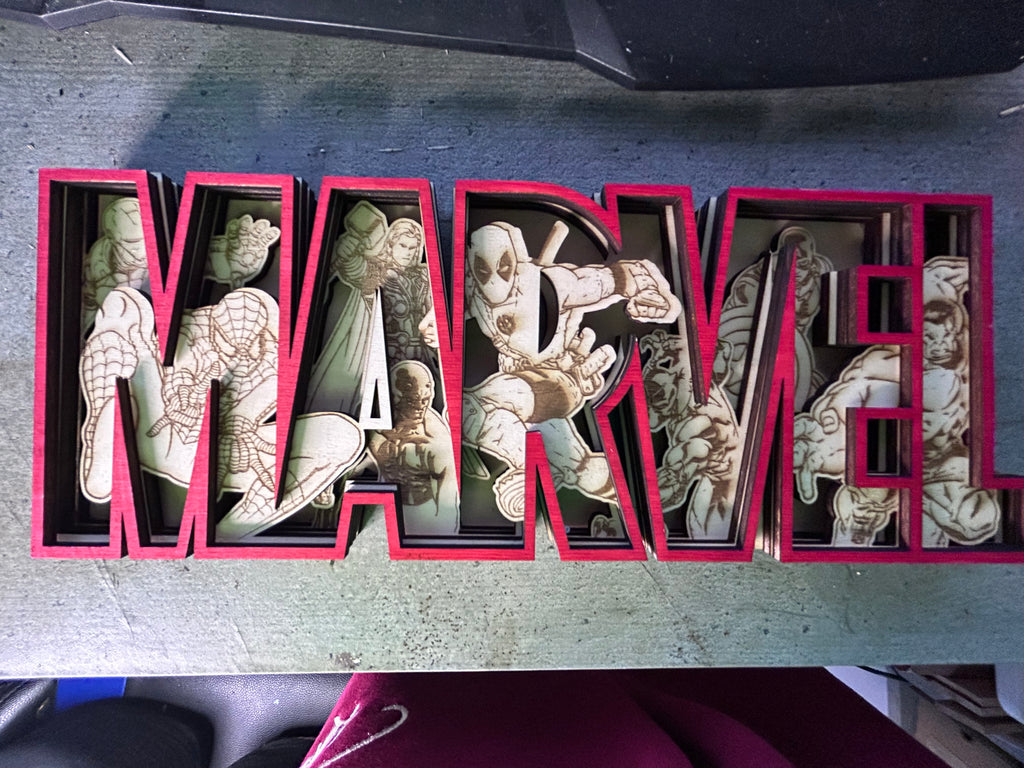 Marvel Schild rot