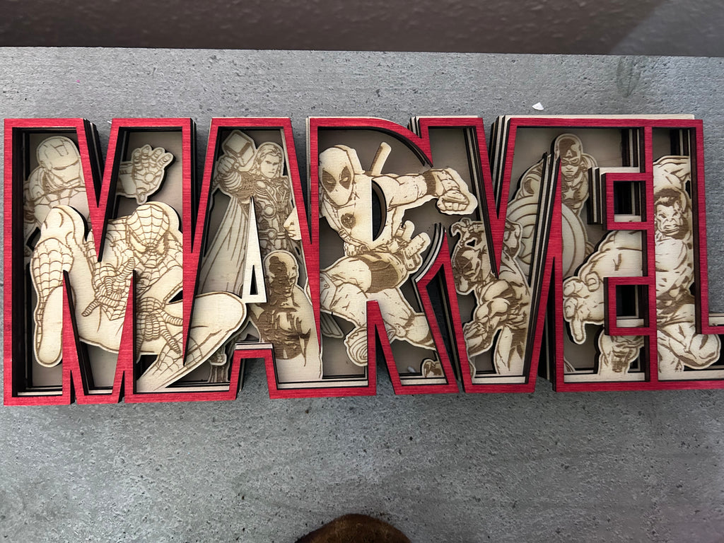 Marvel Schild rot