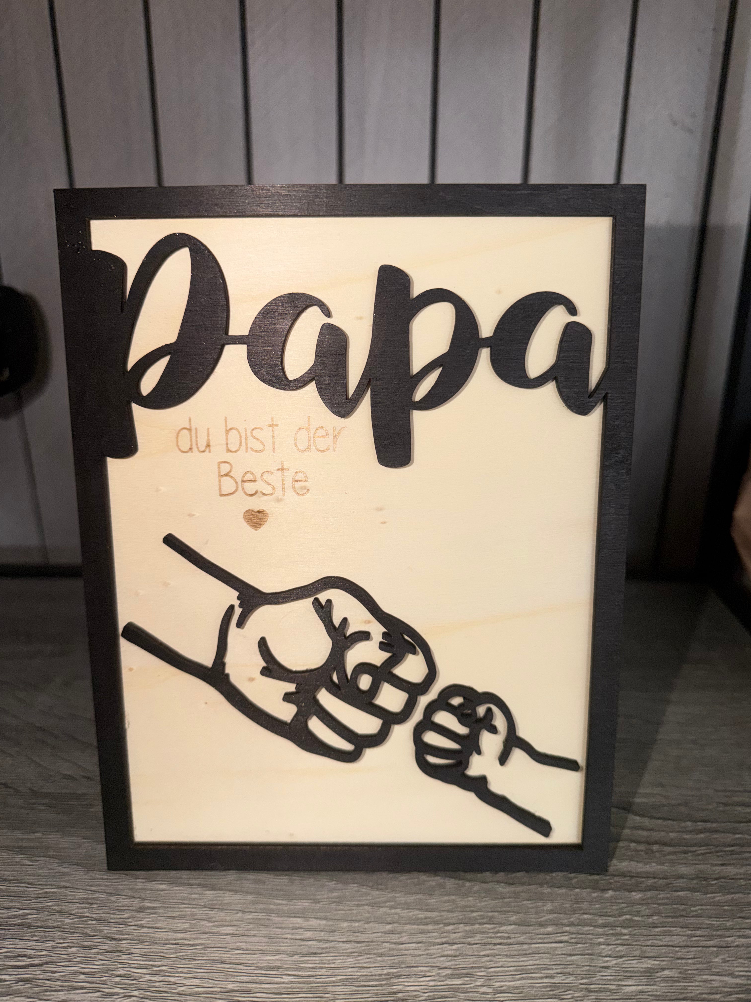 Papa du bist der beste